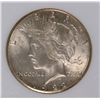 Image 2 : 1922-S PEACE SILVER DOLLAR, NNC MS-64