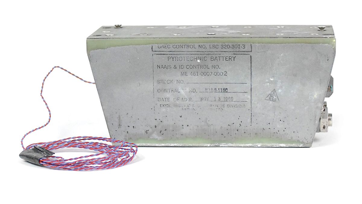 Lunar Module Battery Apollo Lunar Module Pyrotechnic Battery