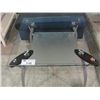 Image 1 : CONTEMPORARY GLASS TOP END TABLE