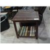 Image 1 : SOLID WOOD CONTEMPORARY END TABLE