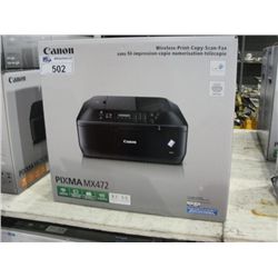 CANON PIXMA MX472 WIRELESS PRINT COPY SCAN FAX DESKTOP PRINTER