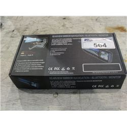 AUTOMOBILE REARVIEW MIRROR NAVIGATION/ BLUTOOTH/ MONITER SYSTEM