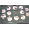 Image 2 : NORMAN ROCKWELLS MEDALLIC TRIBUTE TO ROBERT FROST LIMITED EDITION PROOF SET SOLID STERLING SILVER