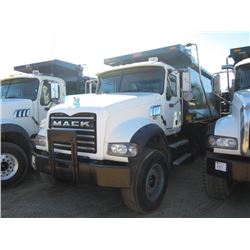 2007 MACK CTP713 TRI-AXLE DUMP, S/N 1M2AT04C37M003487, MACK MP7 ENG, 8LL TRANS, ENGINE BRAKE, 16' HE