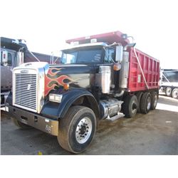 2007 FREIGHTLINER TRI-AXLE DUMP, S/N 1FVMSLCV870Y79391, 450HP MERCEDES BENZ ENG, 10 SPD TRANS, 46K R