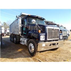 2005 INTERNATIONAL 5500 TRI-AXLE DUMP, S/N 1HTXLAHT65J037617, CUMMINS DIESEL ENG, A /T, 46K REARS, 1
