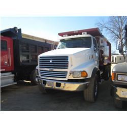 2006 STERLING TRI-AXLE DUMP, S/N 2FZHAZCV66AV45972, 450HP MERCEDES BENZ ENG, 8LL TRANS, 46K REARS, 2