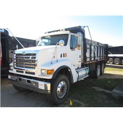 2003 STERLING T/A DUMP, S/N 2FZHAZAS03AK73956, CAT C12 DIESEL ENG, 8LL TRANS, 40K REARS, 18K FRONT, 