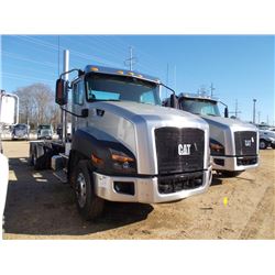 (UNUSED) 2013 CAT CT660S CAB & CHASSIS, S/N 1HTJGTJR1DJ115174, 390HP CAT C11 DIESEL ENG, 6 SPD A/T, 