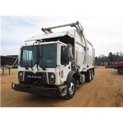 2014 MACK MRU FRONT LOAD T/A SANITATION TRUCK, S/N 1M2AV04C0EM011697, MACK MP7-345 DIESEL ENG, ALLIS