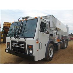 2014 MACK LEU613 T/A AUTOMATED SIDE LOADER, S/N 1M2AU02C3EM008699, MP7 325M MACK DIESEL ENG, ALLISON