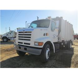 1998 FORD S/A GARBAGE TRUCK, S/N 1FDXN80F8WVA28459, CAT DIESEL ENG, A/T, HEIL 20 YD GARBAGE BODY, 11