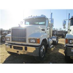 2014 MACK CHU613 T/A TRUCK TRACTOR, S/N 1M1AN07Y1EM017651, 505E MP8 MACK DIESEL ENG, 18 SPD TRANS, 4