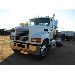 2011 MACK PINNACLE CHU613 T/A TRUCK TRACTOR, S/N 1M1AN07Y0BM007592, 505C MP8 MACK DIESEL ENG, 18 SPD