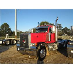 2007 PETERBILT 379 TRI-AXLE TRUCK TRACTOR, S/N 1XP5040X17N677407, 475HP CUMMINS ENG, 18 SPD TRANS, 4