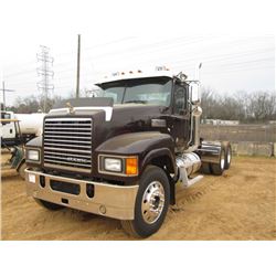 2013 MACK CHU613 T/A TRUCK TRACTOR, S/N 1M1AN07Y4DM014533, MACK MP8-505C ENGINE, 18 SPD TRANS, 38K R