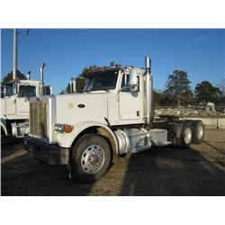2007 PETERBILT 378 T/A TRUCK TRACTOR, S/N 1XPFDU9X37N734603, CAT C13 ENG, 10 SPD TRANS, 40K REARS, 1