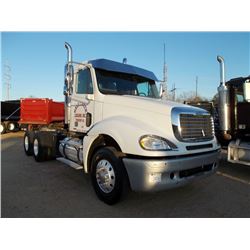 2006 FREIGHTLINER COLUMBIA T/A TRUCK TRACTOR, S/N 1FUJA6CK56LX00582, DETROIT DIESEL ENG, 13 SPD TRAN