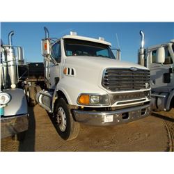 2004 STERLING T/A TRUCK TRACTOR, S/N 2FWJAZCU84AM36375, MERCEDES DIESEL ENG, 10 SPD TRANS, 40K REARS