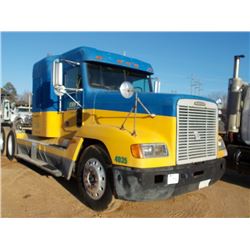 1997 FREIGHTLINER T/A TRUCK TRACTOR, S/N 1FUYDCXB0VP850752, S60 DETROIT DIESEL ENG, 9 SPD TRANS, 40K