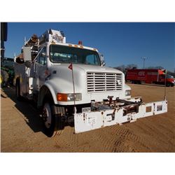 1995 INTERNATIONAL 4700 S/A BUCKET TRUCK, S/N 1HTSCAANX5H217126, DT466 INT ENG, 5 SPD TRANS, 21K REA