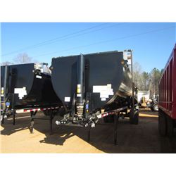 2014 CLEMENT 32' ROCK STAR PLUS T/A DUMP TRALIER, S/N 5C2BB32B4EM008882, CENTER POINT SUSPENSION, HI