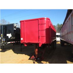 22' T/A DUMP TRAILER, S/N ,