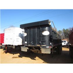 2007 PALMER 24' T/A DUMP TRAILER, S/N 1P924HS2X7A003749, 24' STEEL DUMP TRAILER, HYBRID SUSPENSION, 