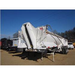 WESTERN T/A DUMP TRAILER, S/N XW172290, HIGH LIFT TAILGATE, AIR RIDE, HYDBRID SUSP, TARP, DISC WHEEL