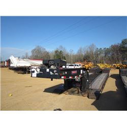 2009 PITTS TRI-AXLE DETACH TRAILER, S/N 5JYLB52349P0P0531, PONY ENG, 25' LOAD DECK, NGB, EXCAVATOR T