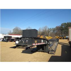 2013 WITZCO CHALLENGER RG65 NGB DETACHABLE TRAILER, S/N 1W8A11G42DS000312, 26' DECK, 8.5" WIDE, TRI-