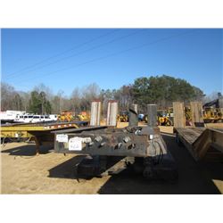 PITTS LB50-24 TRI-AXLE DETACH LOW BOY, S/N 5JYLB50352P020349, 24' LOAD DECK, NGB, PAVER RAMPS, 280/7