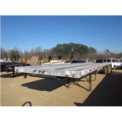 TRANSCRAFT 48' T/A TRAILER, S/N 1TTF4A207N2111303, AIR RIDE, ALUM DECK, SECOND AXLE, AIR RIDE, 11R24