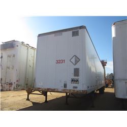 MONON 53' T/A VAN TRAILER, S/N 1NNVA5322NM170648, 11R22.5 TIRES