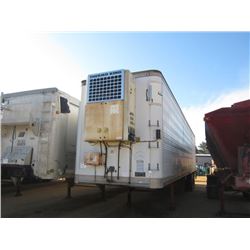 1989 DORSEY T/A 45' REFRIGERATED TRAILER, S/N 1DTV61W23KA186866, THERMO KING REFRIGERATION UNIT, SLI