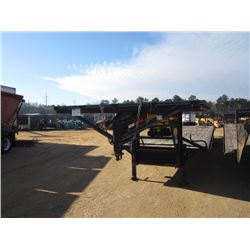 2010 LANE WOLF 20,000# T/A GOOSENECK TRAILER, S/N 4P7U84022AF036285, 53' X 8'-6", 5' DOVETAIL W/RAMP