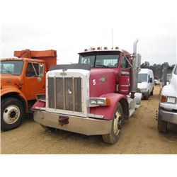 1997 PETERBILT 379 T/A TRUCK TRACTOR, S/N 1XP5DB9XXVN435770, 475 HP CAT 3406E DIESEL, 10 SPD TRANS, 