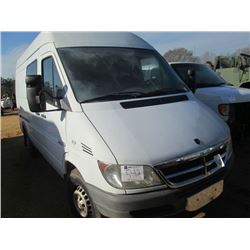 2006 DODGE 2500 VAN, S/N 1ND0PD644565950795, GAS ENGINE, A/T