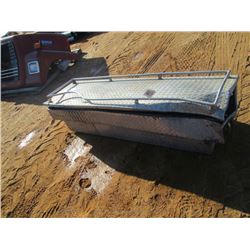 ALUMINUM ABOVE BED TOOL BOX