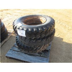 1 LOT (3) 8.25-20 TIRES