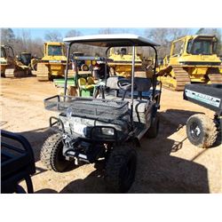 BAD BOY BUGGY 4X4 ELECTRIC, SN B1134, CANOPY, 2ND SEAT, FRONT RACK