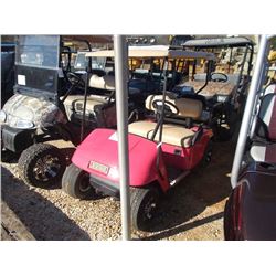EZ GO GOLF CART, S/N 881853, ELECTRIC, CANOPY, REAR SEATS