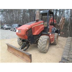 DITCH WITCH RT95 4X4 TRENCHER, S/N 5Y865 (04YR) 6' BAR, CABLE PLOW, BACKFILL BLADE, CANOPY, METER RE
