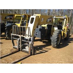 CAT TL943 TELESCOPIC FORKLIFT, S/N TBL00347 (07 YR) 9,000# CAP, CANOPY, METER READING 3,012 HRS