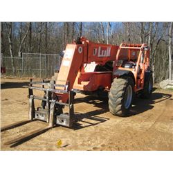 LULL 944E-42 TELESCOPIC FORKLIFT, S/N 0160028980 (07 YR) 9,000# CAP, CUMMINS ENG, TILT CARRIAGE, CAN