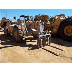 CAT TH560B TELESCOPIC FORKLIFT, S/N SLG01464, (06 YR) 10,000# CAP, 4' FORKS W/TILT, OUTRIGGERS, CANO