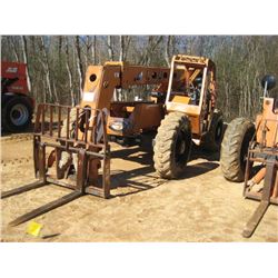 LULL 644B-37 TELESCOPIC FORKLIFT, S/N 97V12N21-867, 6,000# CAP, CANOPY
