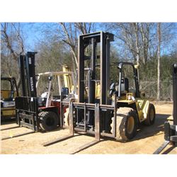 CAT R80 FORKLIFT, S/N , DOUBLE MAST, DIESEL ENGINE, CANOPY, METER READING 5,083 HRS (COUNTY OWNED)