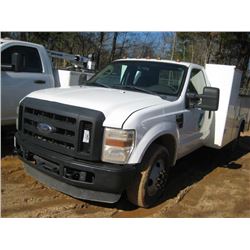 2010 FORD F350 SERVICE TRUCK, S/N 1FDWF3GR4AEA08813, POWER STROKE, DIESEL, A/T, KNAPHEIDE SERVICE BO