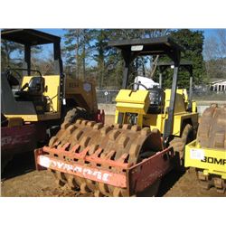 DYNAPAC CA121PD VIBRATORY ROLLER, S/N 60310939 (04 YR) 54" PADFOOT DRUM, CANOPY, METER READING 920 H